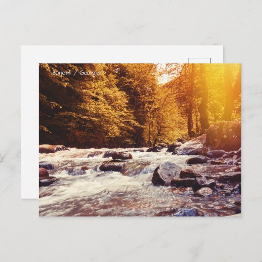 Borjomi, Georgia Briefkaart (Voorkant / Achterkant)