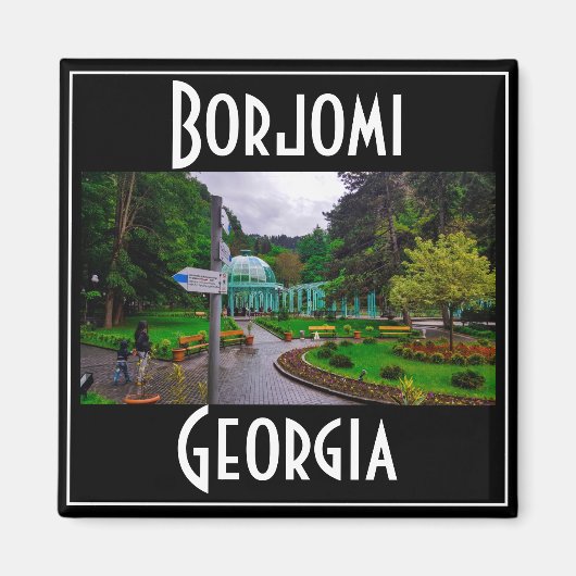 Borjomi Hot Springs Resort Georgia Kaukasus Magneet (Voorkant)