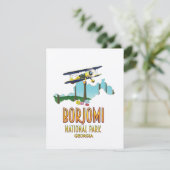 Borjomi Nationaal Park Georgië kaart (Staand voorkant)
