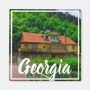 Borjomi warmwaterbronnen resort Georgië Kaukasus Magneet