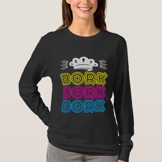 Bork Bork Zweedse chef-kok T-shirt (Voorkant)