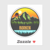 Borken, Duitsland Sticker (Vel)