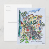 Bormes-les-Mimosas | Provence-alpes-cote d'azur Briefkaart (Voorkant / Achterkant)