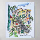 Bormes-les-Mimosas | Provence-alpes-cote d'azur Poster (Voorkant)