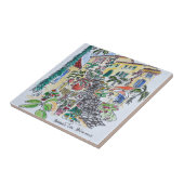 Bormes-les-Mimosas | Provence-alpes-cote d'azur Tegeltje (Zijkant)