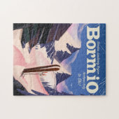 Bormio, Sondrio, Regio Lombardije, Italië ski-post Legpuzzel (Horizontaal)