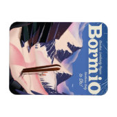 Bormio, Sondrio, Regio Lombardije, Italië ski-post Magneet (Horizontaal)