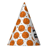 Born 2 Ball Basketbal 2e Verjaardag Feesthoedjes (Links)