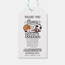 Born 2 Ball Sport Thema Jongen 2de Verjaardagsfees