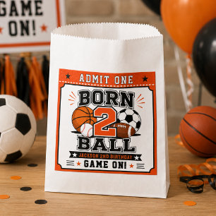 Born 2 Ball Sportieve Jongen 2de Verjaardagsfeestj Bedankzakje