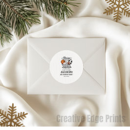 Born 2 Ball Sports Themed Boy 2nd Birthday Party Ronde Sticker