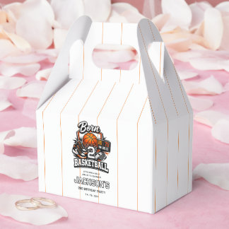 Born 2 Basketball | Sports Themed 2nd Birthday Bedankdoosjes