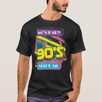 Born 80s Party Radio Disco 1980s Music Retro  T-shirt