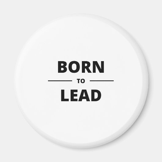 BORN AAN LEZEN MAGNEET (Voorkant)