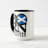 BORN Aberdeen Scotland 15oz Mok (Voorkant links)