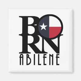 BORN Abilene Magneet