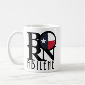 BORN Abilene Trexas 11oz Koffiemok (Links)