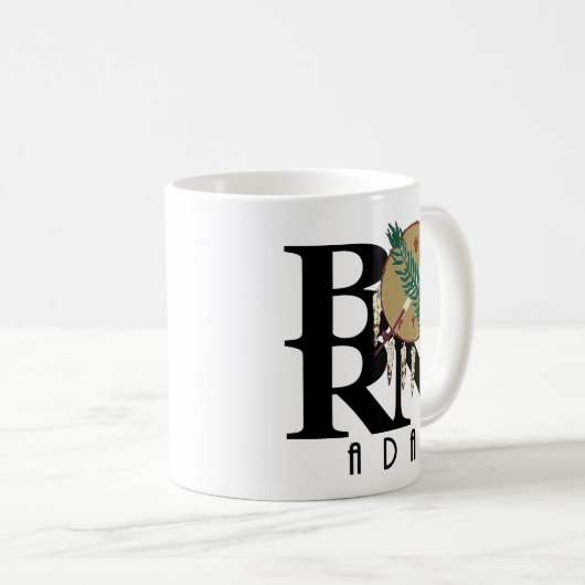 BORN Ada Oklahoma 11oz Koffiemok (Voorkant rechts)