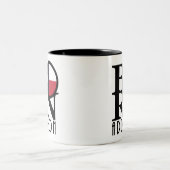 BORN Addison Texas Tweekleurige Koffiemok (Center)