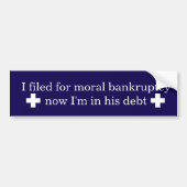 Born again Christian Bumpersticker (Voorkant)
