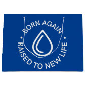 Born Again doopsel cadeau tas Groot Cadeauzakje (Voorkant)