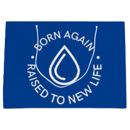 Born Again doopsel cadeau tas Groot Cadeauzakje