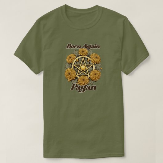 Born Again Pagan T-shirt (Design voorkant)
