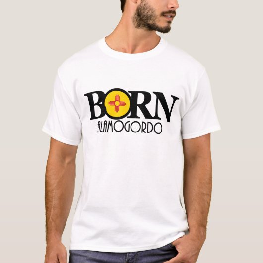 BORN Alamogordo (voorkant afdrukken) T-shirt (Voorkant)
