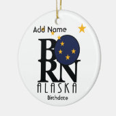 BORN Alaska Keramisch Ornament (Links)