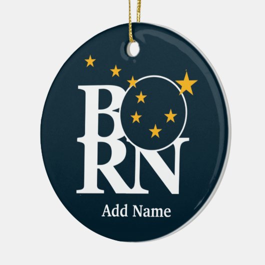 BORN Alaska  Ornament (Links)