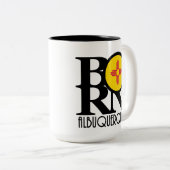 BORN Albuquerque 15oz Tweekleurige Koffiemok (Voorkant rechts)