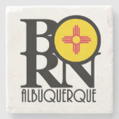 BORN Albuquerque Stenen Onderzetter (Voorkant)