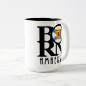 BORN Amherst NS 15oz Tweekleurige Koffiemok (Voorkant rechts)