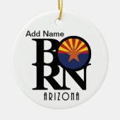 BORN Arizona Keramisch Ornament (Voorkant)