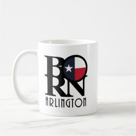 BORN Arlington Texas 11oz Koffiemok