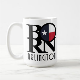 BORN Arlington Texas 15oz Koffiemok