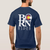 BORN Aspen Colorado T-shirt (Achterkant)