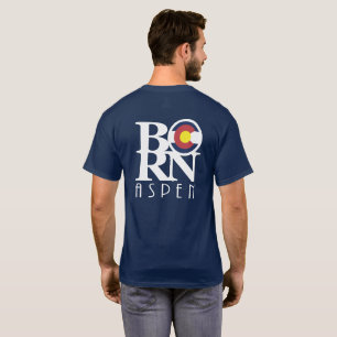 BORN Aspen Colorado T-shirt