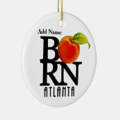 BORN Atlanta Georgia  Keramisch Ornament (Rechts)