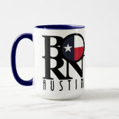 BORN Austin Texas 15oz Mok (Links)