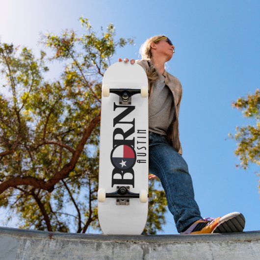 BORN Austin, Texas Persoonlijk Skateboard (Buiten 1)