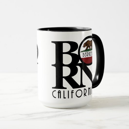BORN Berkeley California 15oz Mok (Voorkant rechts)