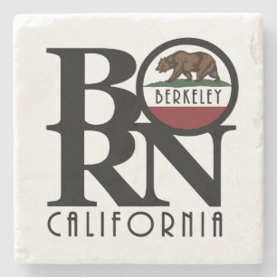 BORN Berkeley California Stenen Onderzetter