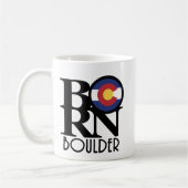 BORN Boulder Colorado 11oz Koffiemok (Links)