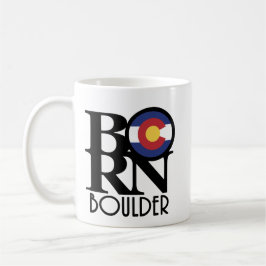 BORN Boulder Colorado 11oz Koffiemok