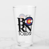 BORN Boulder Colorado Glas (Achterkant)