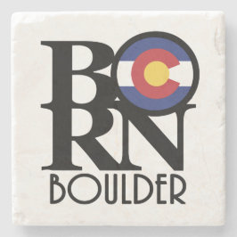 BORN Boulder Colorado Stenen Onderzetter