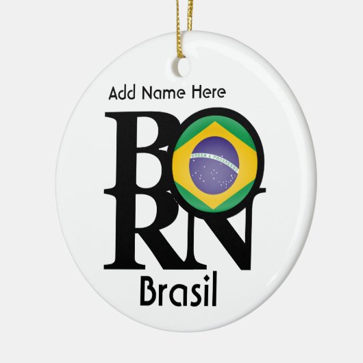 BORN Brasil Keramisch Ornament (Links)