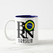 BORN Brasilia 11oz Tweekleurige Koffiemok (Links)