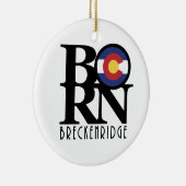BORN Breckenridge CO Keramisch Ornament (Rechts)